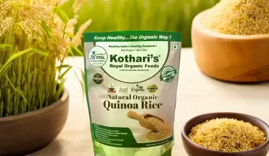ORGANIC QUINOA RICE 400GM(pack of 1)