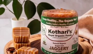 Kothari's Royal Organic Round Jaggery 900GM
