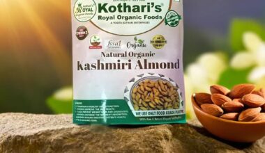 ORGANIC KASHMIRI  ALMOND  200GM( pack of 1)