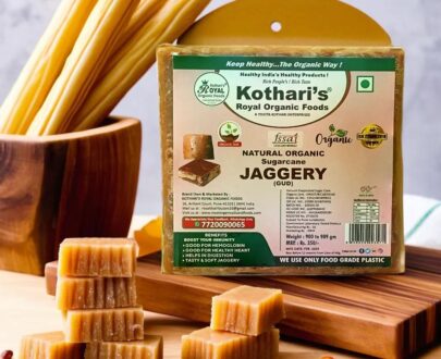 Kothari's Royal Organic Jaggery 900GM