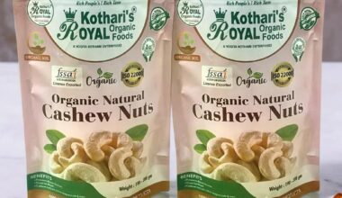 Kothari's Royal Organic Cashew Nut Combo (Pack OF 2)