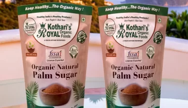 Kothari's Royal Organic Crystal Palm Sugar  200GM (Combo pack of 2)