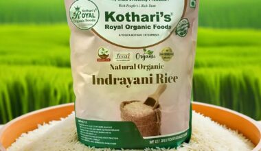 Kothari's Royal Organic Indrayani Rice 400gm (pack of 1 )
